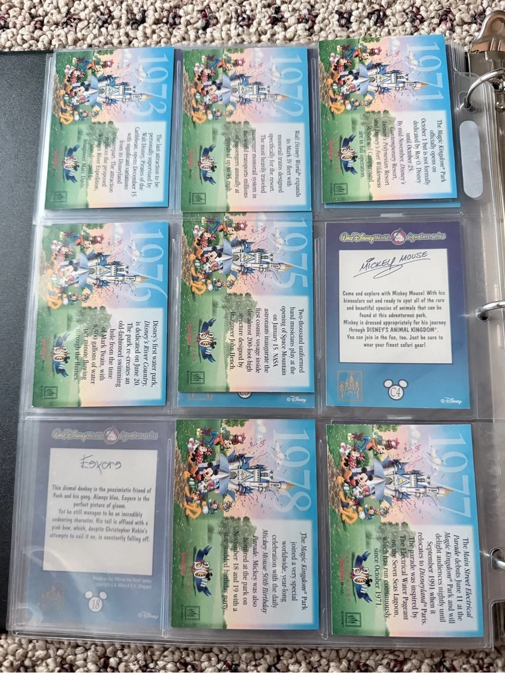 Walt Disney World Postcard Lot- 30th Anniversary